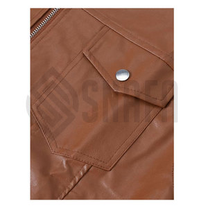Top Trending Plus-Size Men's Waistcoat & Vest Unique Design Black <b>Leather</b> Sleeveless <b>Winter</b> Heated Motorcycle Vest - Product Image 5