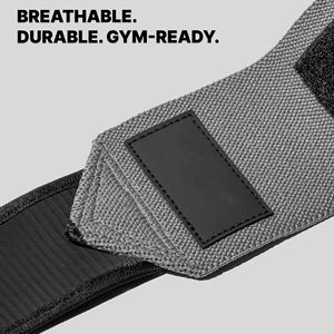 ผ้าพันข้อศอกแบบปรับได้สำหรับการฝึกความแข็งแรง การเพาะกาย พาวเวอร์ลิฟติ้ง และการออกกำลังกายแบบมีโครงสร้าง - Product Image 6