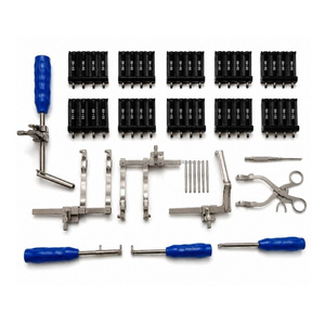 ชุดเครื่องมือผ่าตัดกระดูกสันหลังส่วนคอ Caspar Cervical Vertebral Column Black Spine Retractor 57 ชิ้น สำหรับศัลยกรรมกระดูกสันหลังส่วนคอ ทำจากสแตนเลสสตีล ได้รับมาตรฐาน CE - Product Image 2