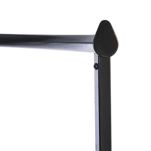 Bros Display Luxury Metal Rack Portable Foldable Heavy Duty Tiered Clothing Garment Retail Display Stand - Product Image 5