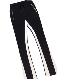 Pantalon de survêtement personnalisé de haute qualité Flare pantalon de survêtement en coton épais pour hommes taille moyenne pantalon de survêtement en polaire écologique personnalisé - Product Image 3