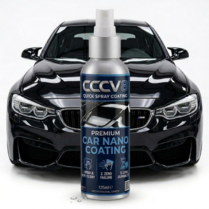 CCCV8 Long Lasting Quick Spray Coating with Polysiloxane Nano Protective Barrier for Vehicle Body <b>Paint</b> Care 125ml Package - Product Image 1