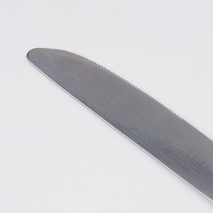 Couteaux à steak minimalistes en acier inoxydable avec manche poli miroir, résistants à la rouille, ensemble de couverts - Product Image 4