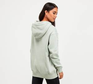 Sweat à capuche oversize pour femme en coton 100% de haute qualité, personnalisé, lourd, pour l'hiver, style décontracté et coupe courte - Product Image 6