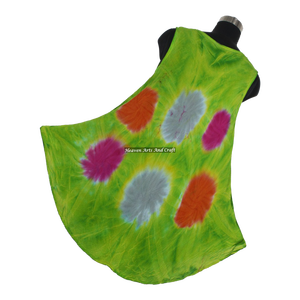 Robe longue sans manches à col rond imprimé Tie-Dye 2026 – Tenue d'été élégante pour femme, style streetwear et soirée - Product Image 4