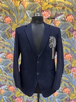 Sherwani Classique pour Homme à Revers Cranté, Motif Cheval Argenté, Tissu Premium Infroissable, Vêtement Traditionnel Festif pour Mariage