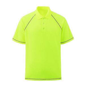 Camisetas Polo de Trabajo de Nuevo Diseño en Oferta, Ropa de Trabajo de Manga Corta, Camiseta Polo de Seguridad Reflectante - Product Image 1