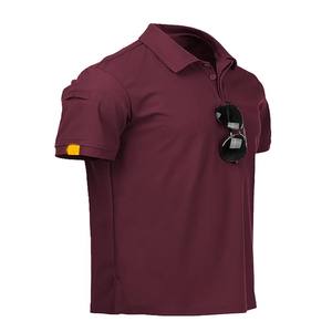 Camiseta Deportiva para Hombre, de Secado Rápido, para Gimnasio, Culturismo, con Logotipo Personalizado, Camisetas Polo Deportivas - Product Image 5