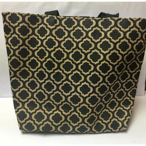 Bolsas de playa de yute reutilizables ecológicas, logotipo impreso personalizado y mango de algodón teñido, Material de PC para uso diario o embalaje - Product Image 4