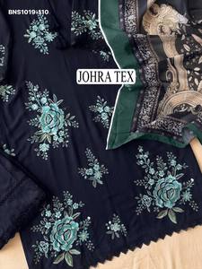Conjunto de Kurti-Pantalón y Dupatta Recto, Listo para Usar, Bordado, de Rayón y Algodón de Primera Calidad, Fabricante de Surat, Moda Femenina - Product Image 3