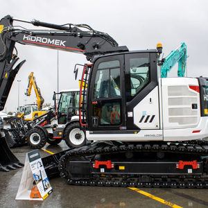 Excavatrice hydraulique Hidromek HMK très demandée, équipement lourd pour la construction, l'exploitation minière et les travaux de terrassement, conception durable et économe en carburant - Product Image 5