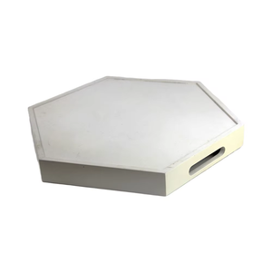 Cesta de Madera de Alta Calidad con Asas Fáciles de Transportar, Bandeja Decorativa para el Hogar, para Servir Frutas y Verduras, Organizador de Utensilios de Mesa - Product Image 1