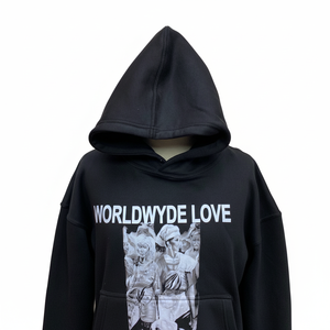 Diseña tu propio estilo. Sudadera con capucha personalizada con logo impreso, precios económicos, fabricante líder, sudaderas personalizadas para hombre. - Product Image 4