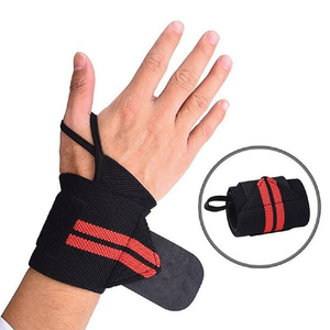 Trendy Custom Wrist <b>Wraps</b> for Gym Workout Strong Grip Support Elastic Straps High Quality Durable Training Gear - Product Image 3