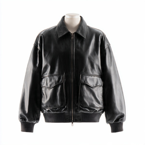 Veste en cuir de haute qualité, très élégante et stylée - Product Image 3