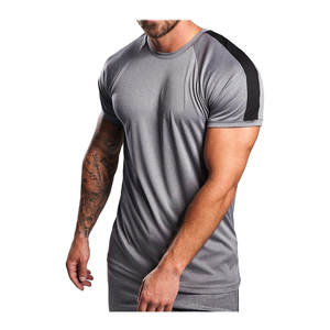 T-shirt de compression pour homme, coupe ajustée, haute élasticité, respirant, séchage rapide, doux, extensible, pour la course à pied - Product Image 5