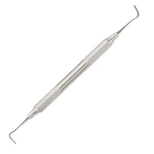 CE Mini-4 Destartarizador Dental de Titanio con Recubrimiento Negro, Extra-Flex, Manual, Reutilizable, de Acero Inoxidable, Shuja Surgico - Product Image 1