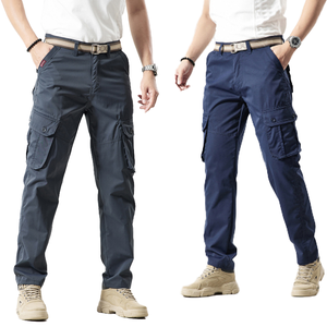 Unique Style <b>Men</b> Cargo Pants New Design Fashion High Quality Custom Logo Street wear Style <b>Overall</b> Trousers Spring Cargo Pant - Product Image 1
