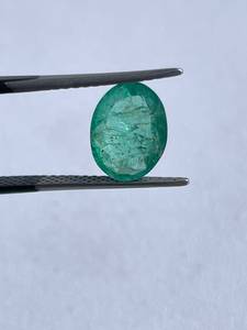 Lot de pierres précieuses en émeraude naturelle facettées, collection d'émeraudes vertes de qualité supérieure pour la fabrication de bijoux - Product Image 2