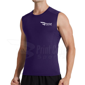 Design Your Own Product Sleeveless <b>Compression</b> <b>Shirts</b> Latest Design Sleeveless <b>Compression</b> <b>Shirts</b> - Product Image 2