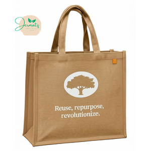 Bolsa de Compras 2026 con Logotipo, Económica, Personalizada, Impresa, Reciclable, de Tela Negra, Blanca y Azul, Estilo Tote, Superficie Personalizable - Product Image 1