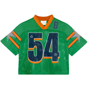 Camiseta de Fútbol Americano de Malla con Diseño Personalizado al por Mayor, Precio Económico, Ropa Deportiva de Nuevo Estilo con Personalización, la Mejor Moda - Product Image 5