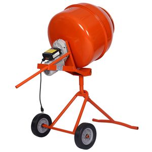 5.0 Cu. Mezcladora de Cemento Eléctrica Portátil con Certificación ETL, Motor de Cobre, Mezcladora de Concreto de Alta Eficiencia - Product Image 2