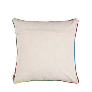 Taie d'oreiller Koala en coton brodé à la main Aari complexe housse de coussin décorative multicolore toutes saisons pour la maison hôtel - Product Image 3