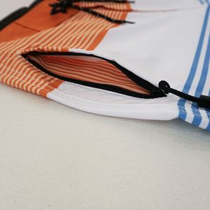 Shorts décontractés respirants pour hommes, taille haute, avec cordon de serrage, pour l'été, la natation, à braguette élastique - Product Image 4