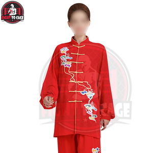 Con Logotipo Propio, Servicio OEM ODM, Ropa de Artes Marciales Totalmente Personalizada, Producto Nuevo y Moderno, Nuevo Diseño, Uniforme de Kung Fu para Mujer - Product Image 6