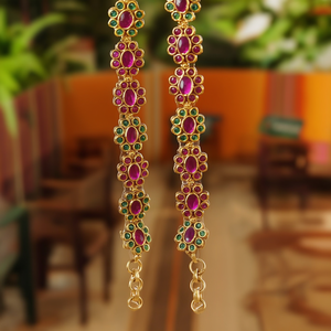 Multi Kemp Single Layer Earrings-Fashion Jewelry - Product Image 3