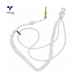 Cordón de hombro hecho a mano de alta calidad al por mayor, cordón para silbato, cordón de seguridad, color personalizado, accesorios para uniformes ceremoniales - Product Image 4