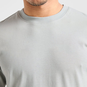 Camiseta de Hombre al por Mayor, Corte Regular, 100% Poliéster, Tejido de Punto, Alta Calidad, Estilo Casual, Diseño Sólido con Serigrafía - Product Image 6