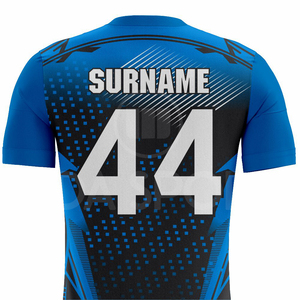 Maillots de football personnalisés unisexes 100 % polyester par sublimation, les plus vendus 2026 – Uniformes d'équipe à séchage rapide et anti-humidité pour printemps/automne - Product Image 5