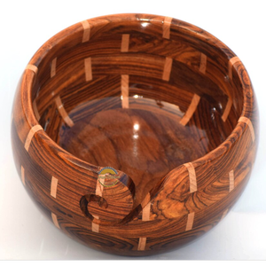 Cuenco de Hilo de Madera Estilo Antiguo, de Teca Pulida Jali, con Decoración Tallada Ovalada, Soporte para Regalos, Hogar, Cocina, Animal, de AYAANS - Product Image 5