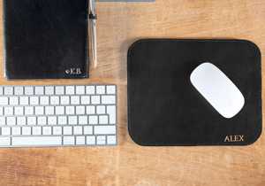 แผ่นรองเมาส์หนังคุณภาพพรีเมียม ฐานกันลื่น ขนาดใหญ่ แผ่นรองเขียนสำหรับผู้บริหาร ปรับแต่งได้ สำหรับธุรกิจ รุ่น LMP-0055 - Product Image 2