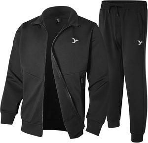 Survêtement d'hiver pour homme OEM, coupe classique, épais, à capuche, antibactérien, pour le fitness et les vêtements de sport - Product Image 1