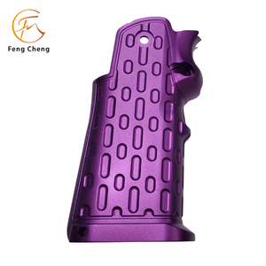 Services de fraisage CNC sur mesure OEM Taïwan pour pièces en aluminium Tokyo Marui AEG SQB GBB Hi-Capa 5.1, poignée de tir pour jeux de tir. - Product Image 1