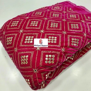 Tissu en velours jacquard de luxe avec broderie de paillettes pour robes de soirée, robes de cérémonie, vêtements de fête et créations de mode haut de gamme - Product Image 2