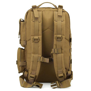 Sac à dos tactique de chasse Perfectionists 15 pouces en nylon imperméable avec cadre interne et fermeture éclair unisexe pour l'extérieur 77L camouflage - Product Image 5