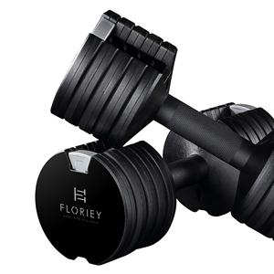 Wholesale 12.5LB Rubber Coated Adjustable <b>Dumbbell</b> 5.6KG Weights Sport Equipment - Product Image 4