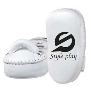 แผ่นรองเตะโค้งหนัง PU คุณภาพสูงสำหรับมวยไทย ผลิตโดยผู้ผลิตมืออาชีพ - Product Image 1