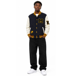 Top Trending Wholesale Custom Women <b>Plus</b> <b>Size</b> <b>Waterproof</b> Breathable Eco-Friendly Cool Style Fleece Winter Varsity Baseball <b>Coat</b> - Product Image 2