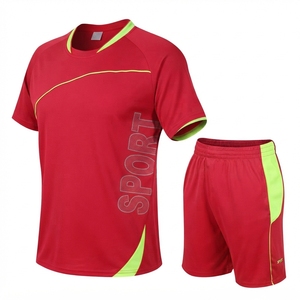 Wholesale Custom Printed Soccer Jersey Digital Print Quick Dry 100% Polyester V-<b>Neck</b> Short Sleeve Breathable Team Uniform Men - Product Image 1