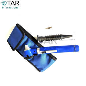 Otoscopio Mini de Fibra Óptica, Color Azul, Herramienta Portátil de Diagnóstico para Examen de Oídos con Iluminación LED Brillante, Ligero y de Mano - Product Image 4