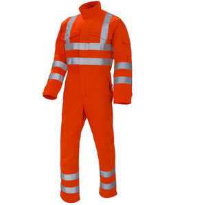 Overol de Seguridad Personalizable con Logotipo, Mangas Largas, Ropa de Trabajo de Seguridad, Nuevo Diseño, Hecho a Medida, Transpirable, de Algodón, Alta Visibilidad - Product Image 3