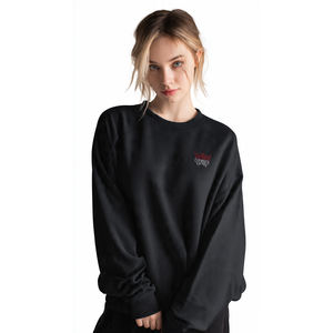 Sweat-shirts à capuche OEM pour femmes, style streetwear hiver, épaules tombantes, 550 GSM, poids lourd - Product Image 6
