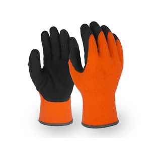 Cotton Safety <b>Gloves</b> with Textured Fingertips Anti-Slip <b>Knit</b> Wrist General Purpose Work <b>Gloves</b> - Product Image 2