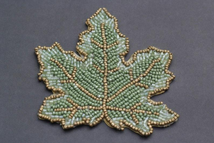 Modern Luxury Seed <b>Beaded</b> Embroidery <b>Coaster</b> for Dining Table Wedding Customizable Seed Beads for Cross-Stitching Needlework - Product Image 2