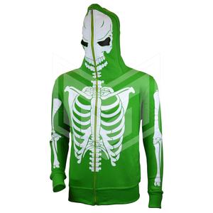 Hip Hop Style personnalisé bouffée impression sweat à capuche zippé 100% coton surdimensionné décontracté vêtements d'hiver pour hommes pour le printemps - Product Image 5